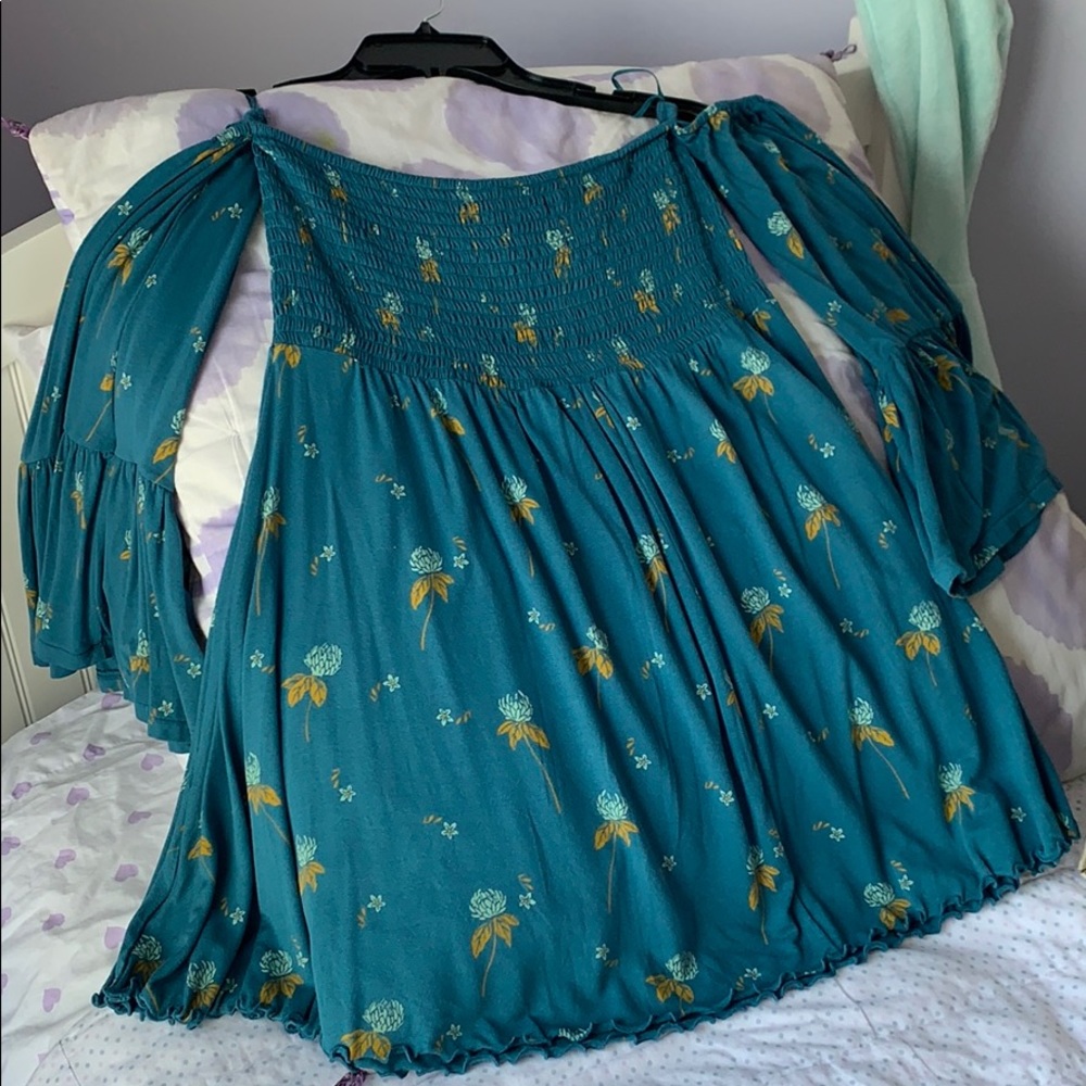 Free people cold shoulder top